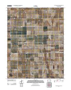 Syracuse East SW 2012 topographic map thumbnail