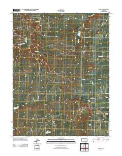Thrall 2012 topographic map thumbnail