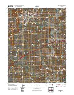 Tonganoxie 2012 topographic map thumbnail