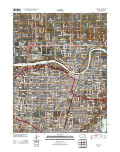 Topeka 2012 topographic map thumbnail