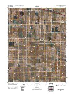 Trego Center NE 2012 topographic map thumbnail