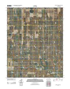 Turkey Creek 2012 topographic map thumbnail