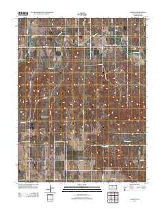 Turkville 2012 topographic map thumbnail