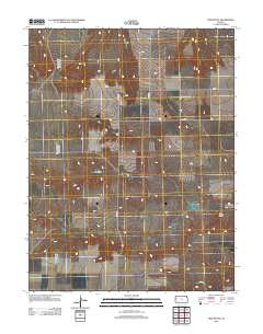 Twin Butte 2012 topographic map thumbnail