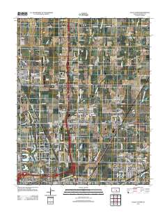 Valley Center 2012 topographic map thumbnail