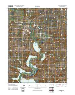 Valley Falls 2012 topographic map thumbnail