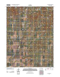 Vine Creek 2012 topographic map thumbnail