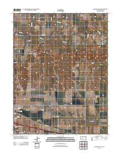 WaKeeney East 2012 topographic map thumbnail