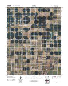 Wagon Bed Spring SE 2012 topographic map thumbnail