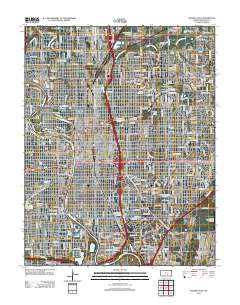 Wichita East 2012 topographic map thumbnail