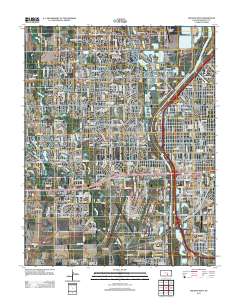 Wichita West 2012 topographic map thumbnail