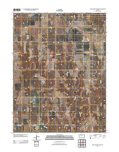 Wild Horse Creek 2012 topographic map thumbnail