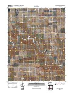 Wild Horse Draw 2012 topographic map thumbnail