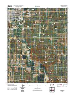 Winfield 2012 topographic map thumbnail