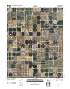 Woods 2012 topographic map thumbnail