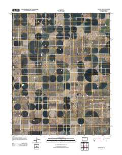 Woods SW 2012 topographic map thumbnail