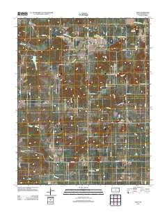 Xenia 2012 topographic map thumbnail