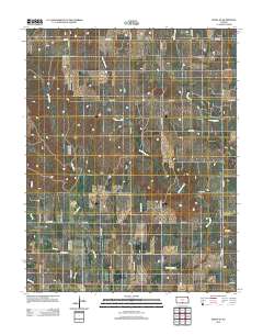 Zenda SE 2012 topographic map thumbnail