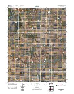 Ellinwood NE 2012 topographic map thumbnail