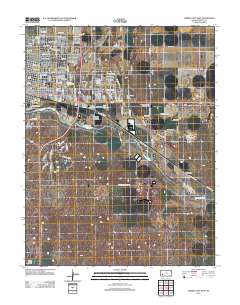 Garden City East 2012 topographic map thumbnail