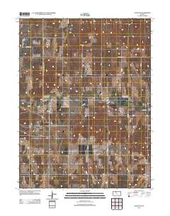 Glade SW 2012 topographic map thumbnail