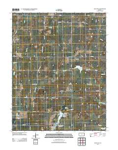 Hiattville 2012 topographic map thumbnail