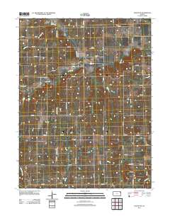 Holton SE 2012 topographic map thumbnail