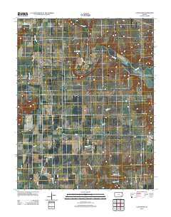 Lafontaine 2012 topographic map thumbnail