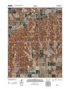 Ludell 2012 topographic map thumbnail
