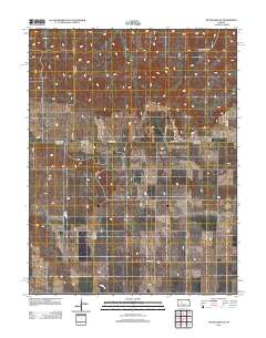 McCracken NE 2012 topographic map thumbnail