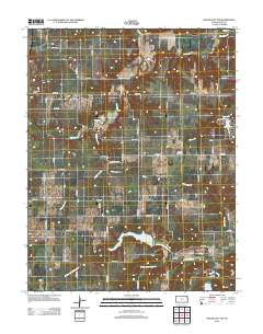 Mound City NW 2012 topographic map thumbnail