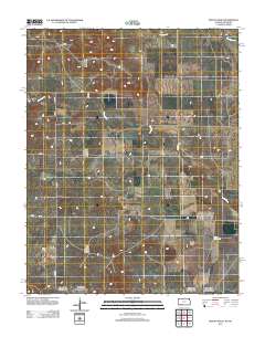 Mount Helen 2012 topographic map thumbnail