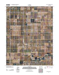 Ness City SW 2012 topographic map thumbnail