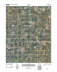 Piqua 2012 topographic map thumbnail