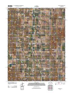 Roxbury 2012 topographic map thumbnail