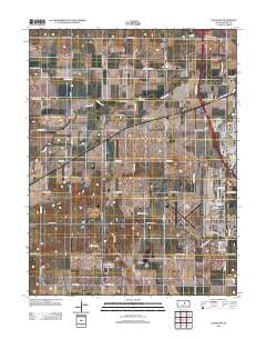 Salina SW 2012 topographic map thumbnail