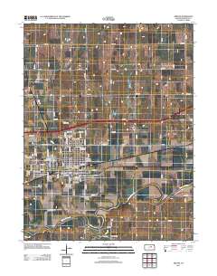 Abilene 2012 topographic map thumbnail
