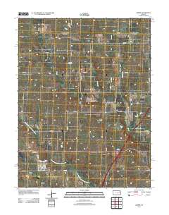 Admire 2012 topographic map thumbnail