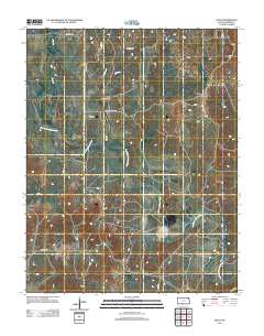 Aetna 2012 topographic map thumbnail