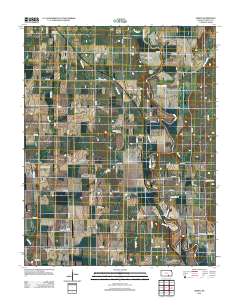 Akron 2012 topographic map thumbnail