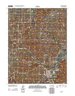 Alma 2012 topographic map thumbnail