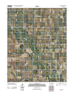Argonia 2012 topographic map thumbnail