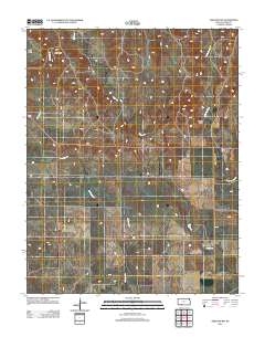 Ashland NW 2012 topographic map thumbnail
