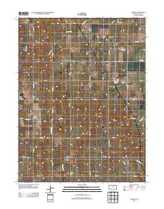 Aurora 2012 topographic map thumbnail