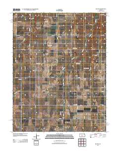 Beaver 2012 topographic map thumbnail