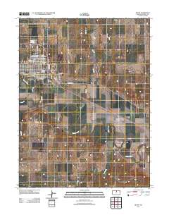 Beloit 2012 topographic map thumbnail