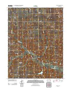 Bendena 2012 topographic map thumbnail