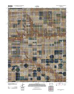 Beulah Cemetery 2012 topographic map thumbnail