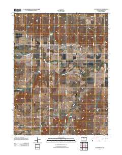 Bloomington 2012 topographic map thumbnail