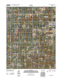 Blue Mound 2012 topographic map thumbnail